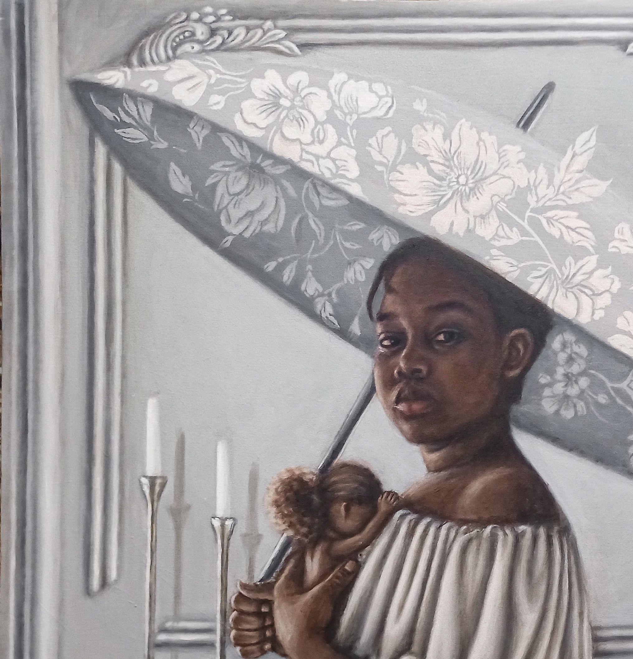 Senza colpa - Painting di Victor Anachuna
