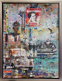 Victor Colesnicenco ** 1 End **Original Mixed Media On Canvas