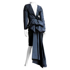 Victor Costa Dress with Back Drape
