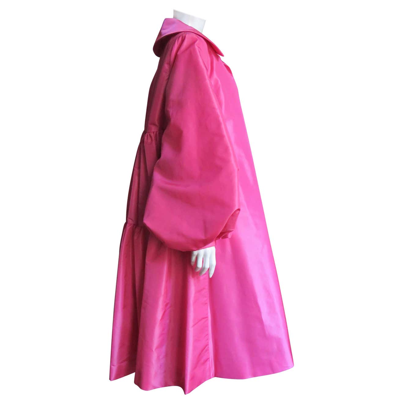 Victor Costa New Swing Coat 1980s at 1stDibs