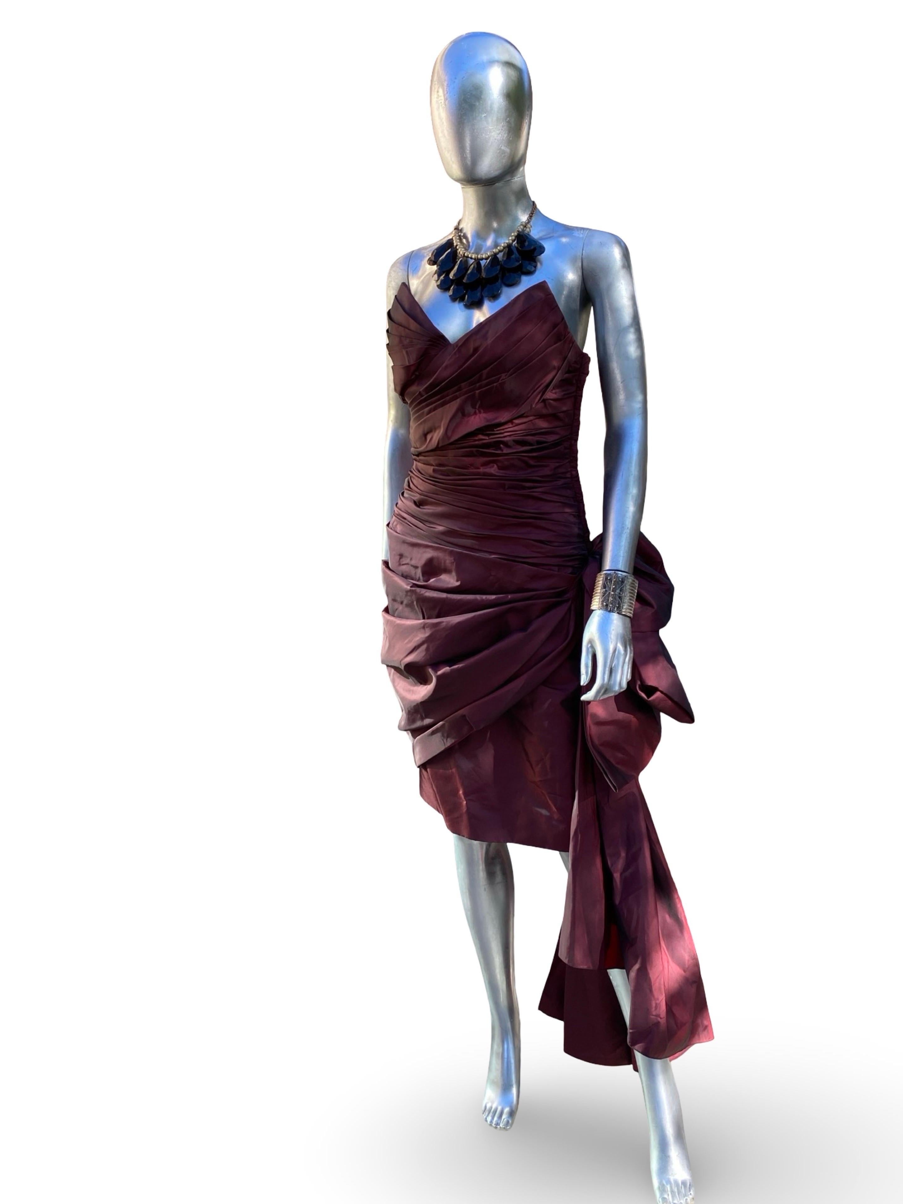 Victor Costa Vestido de cóctel 