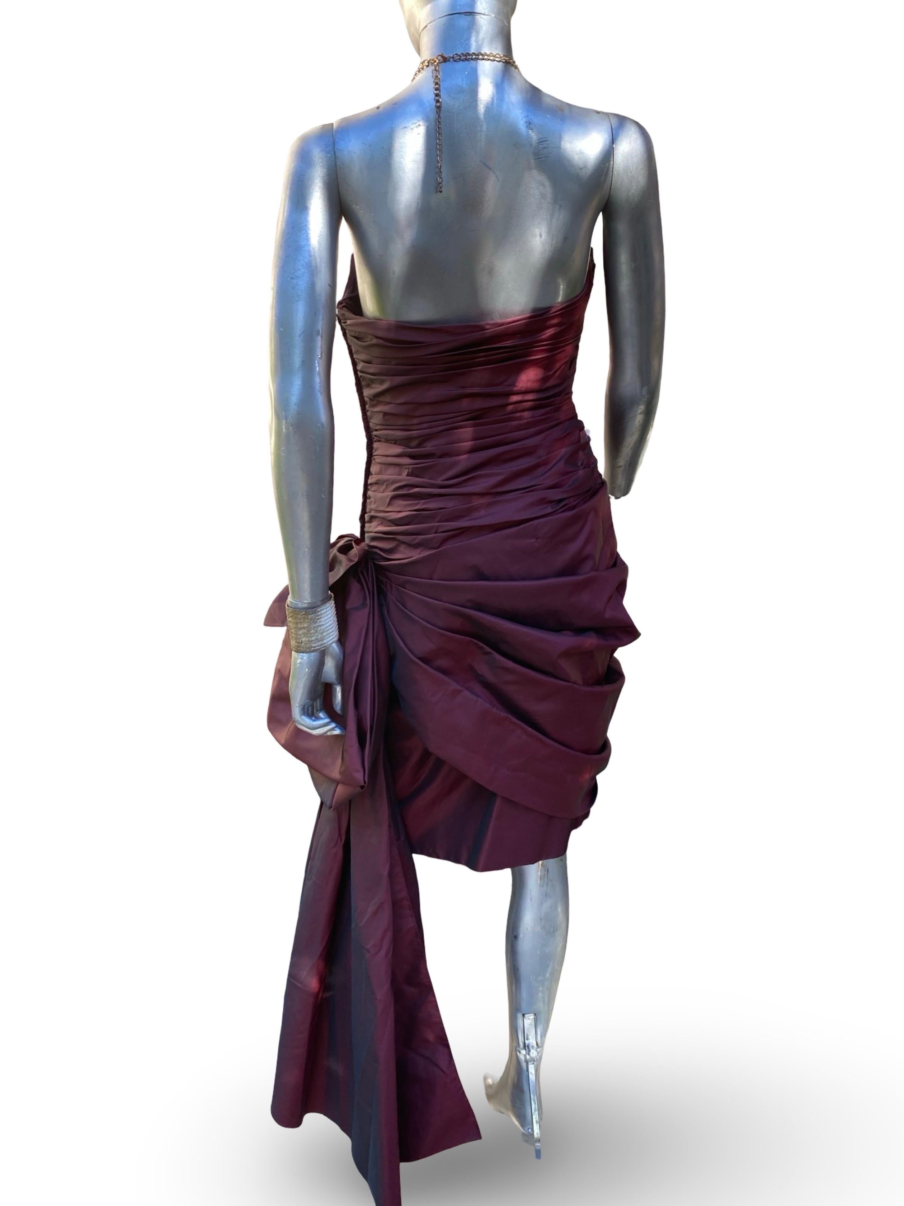 Victor Costa Vestido de cóctel 