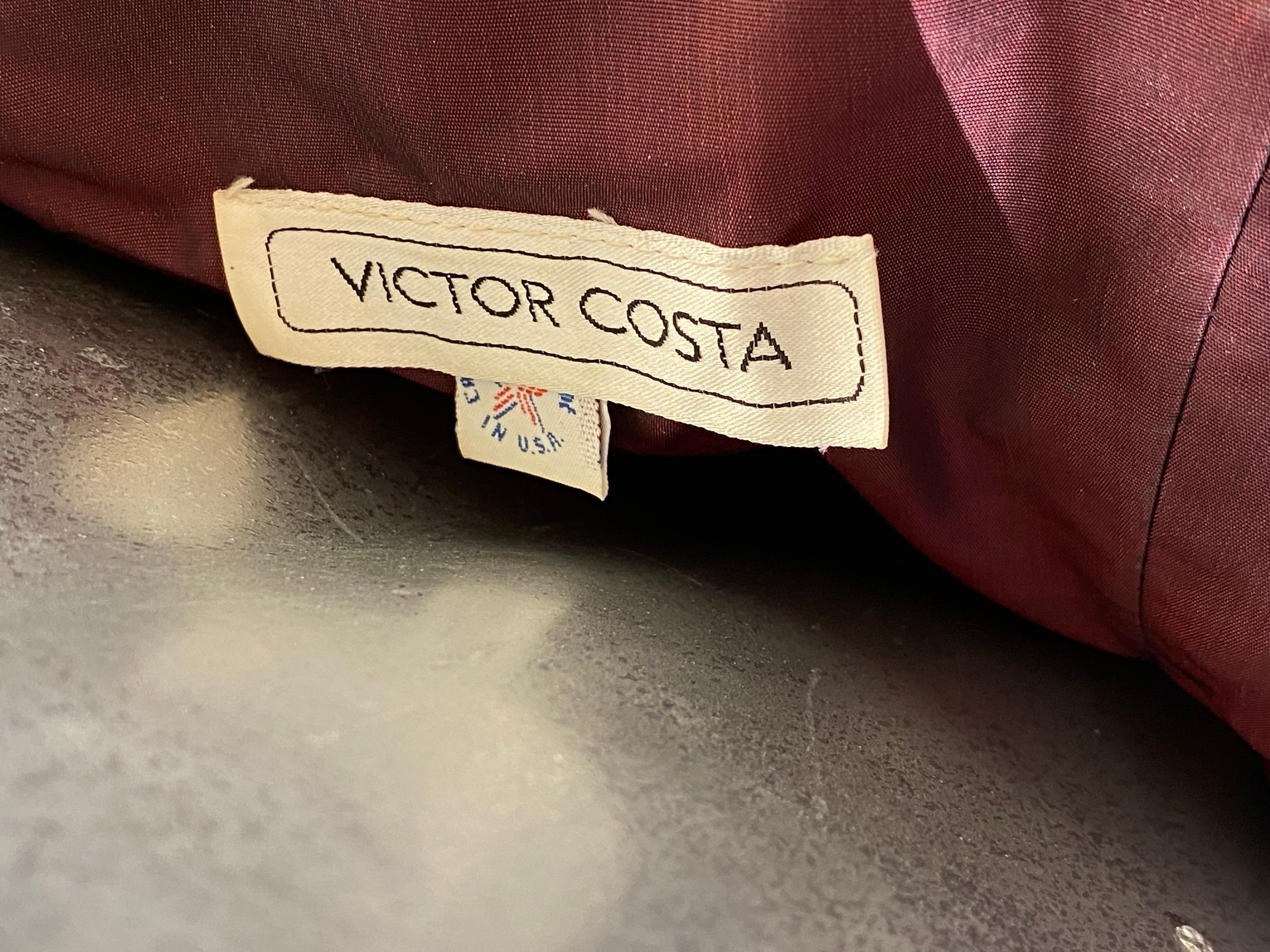 Victor Costa Vestido de cóctel 