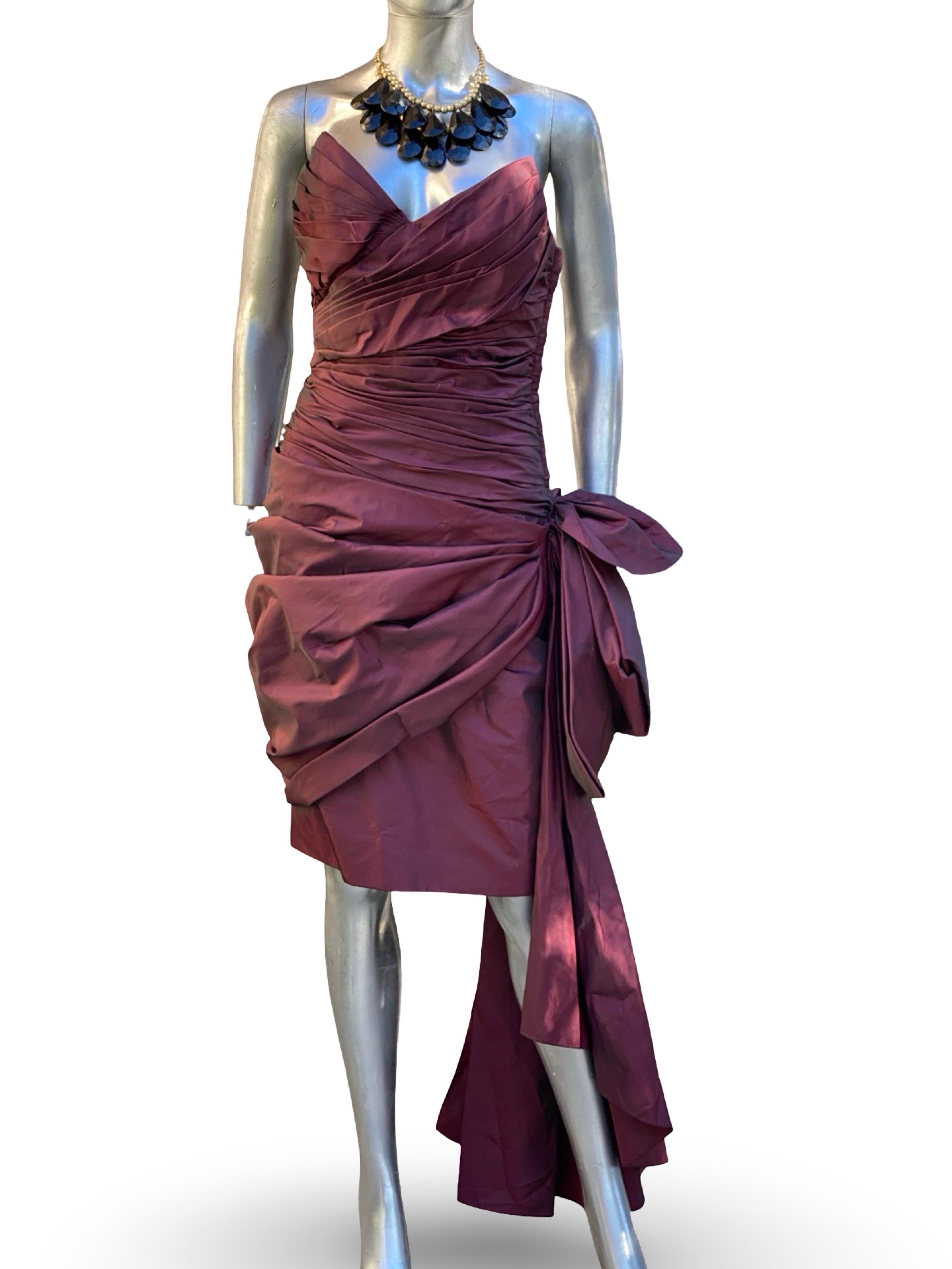 Victor Costa Vestido de cóctel 