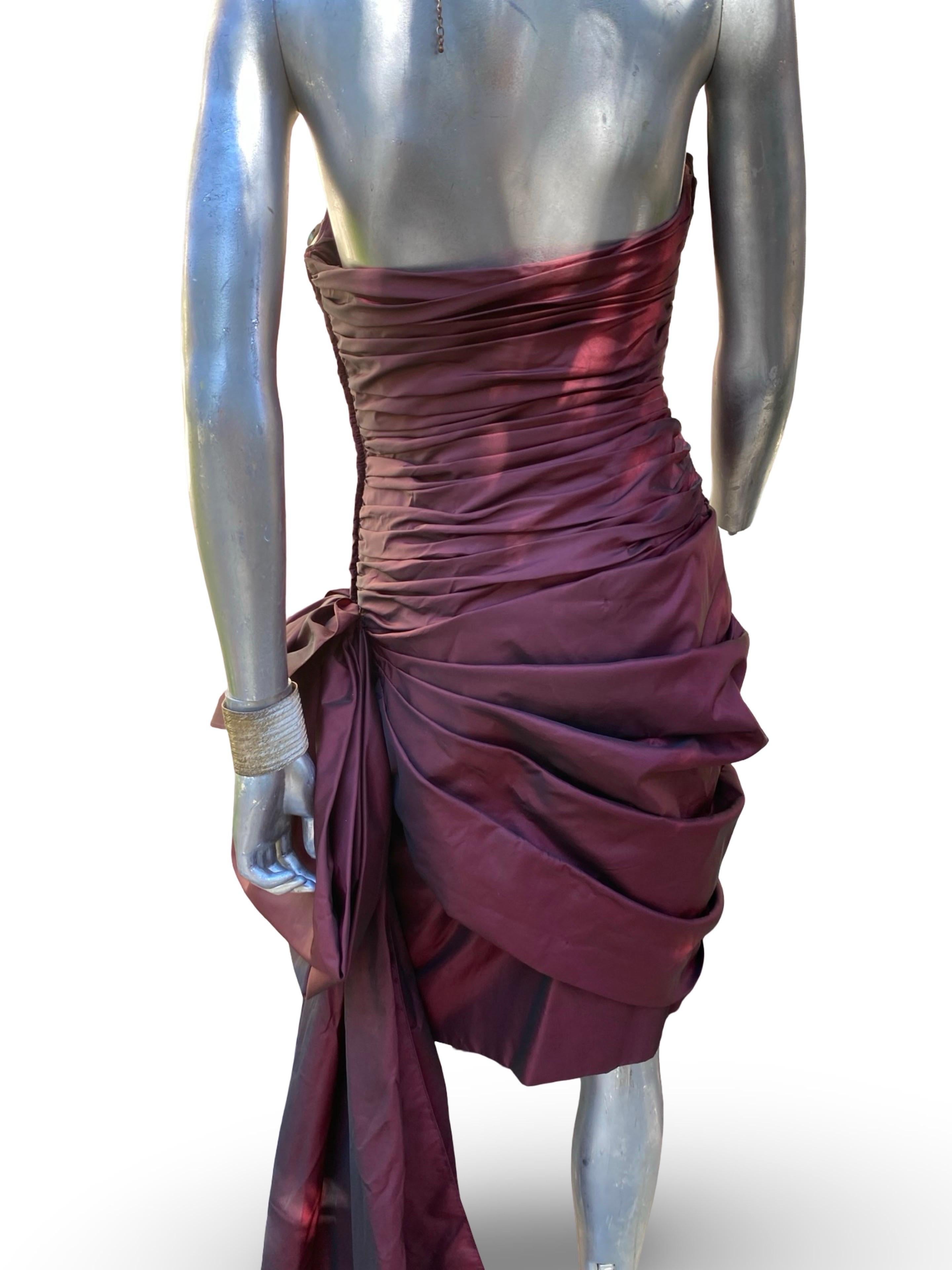 Victor Costa Vestido de cóctel 