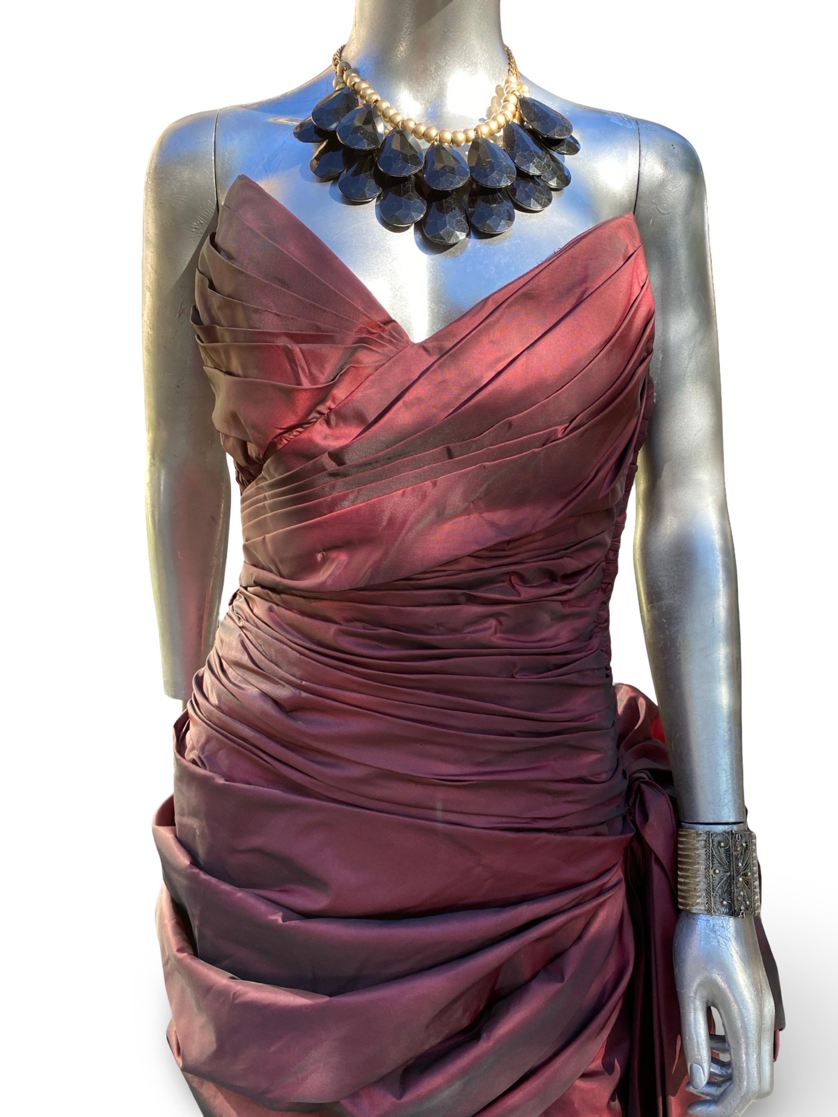 Victor Costa Vestido de cóctel 