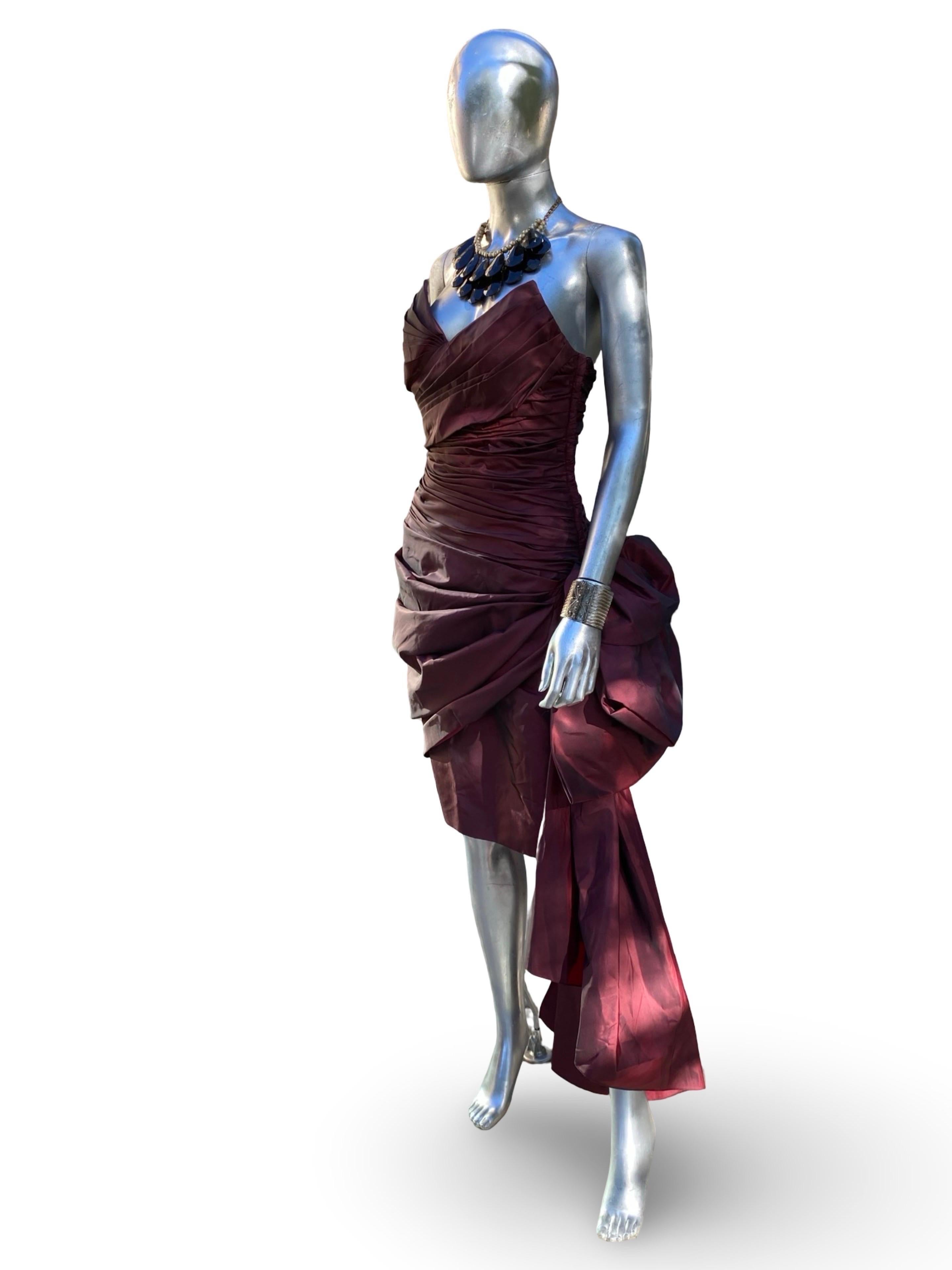 Victor Costa Vestido de cóctel 