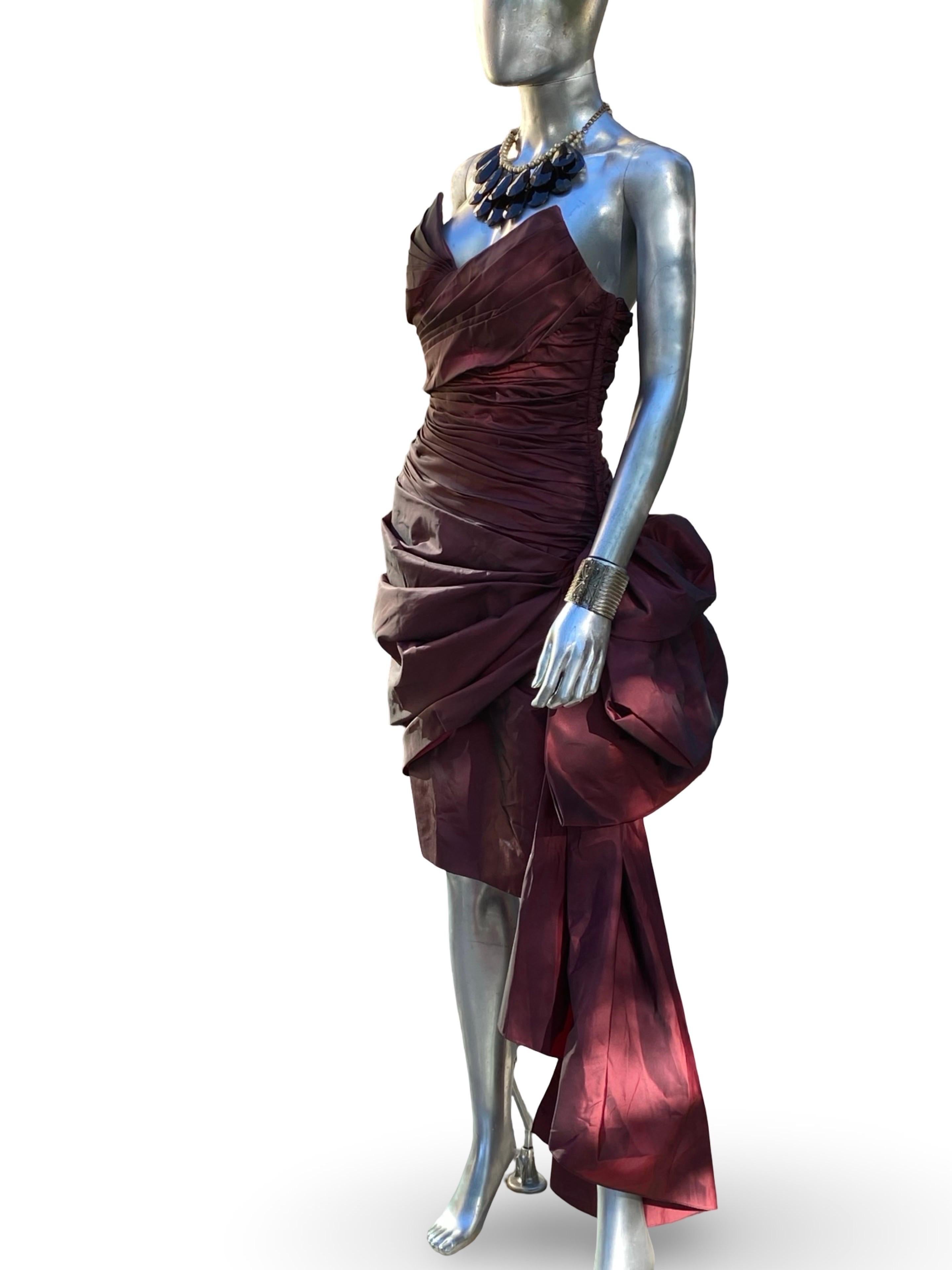 Victor Costa Vestido de cóctel 