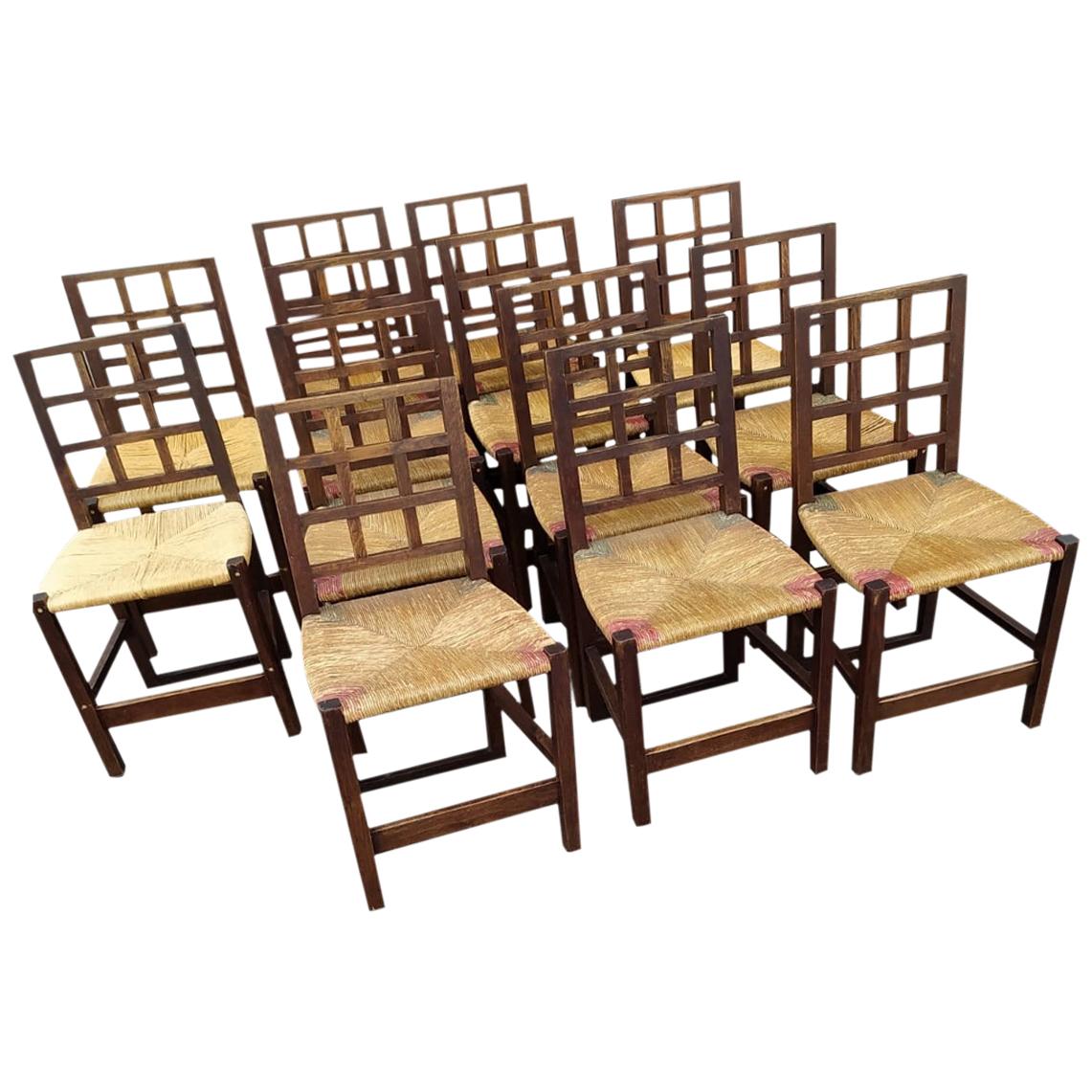 Victor Courtray Set of 12 Chairs