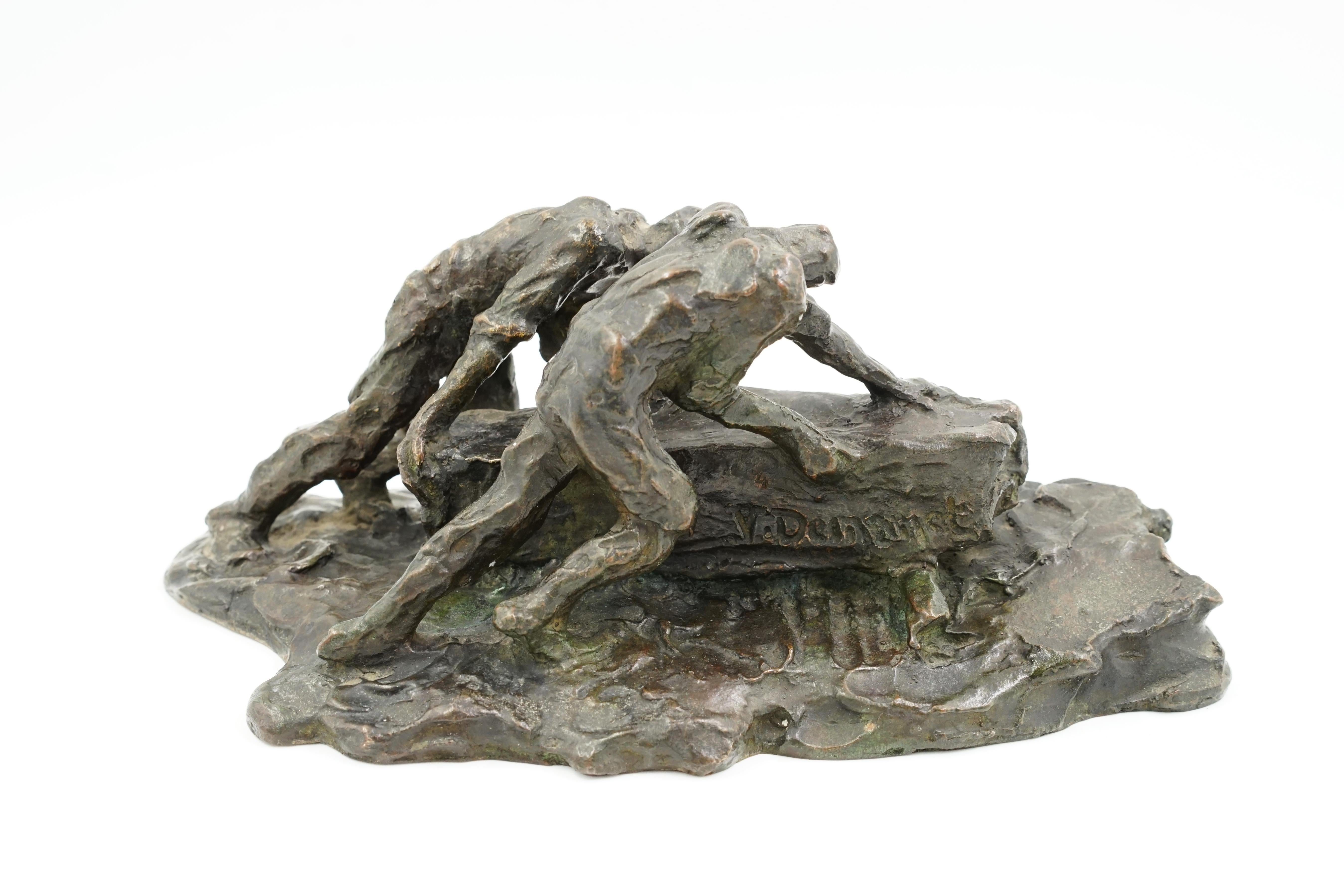 Victor Demanet Bronze Sculpture For Sale 2