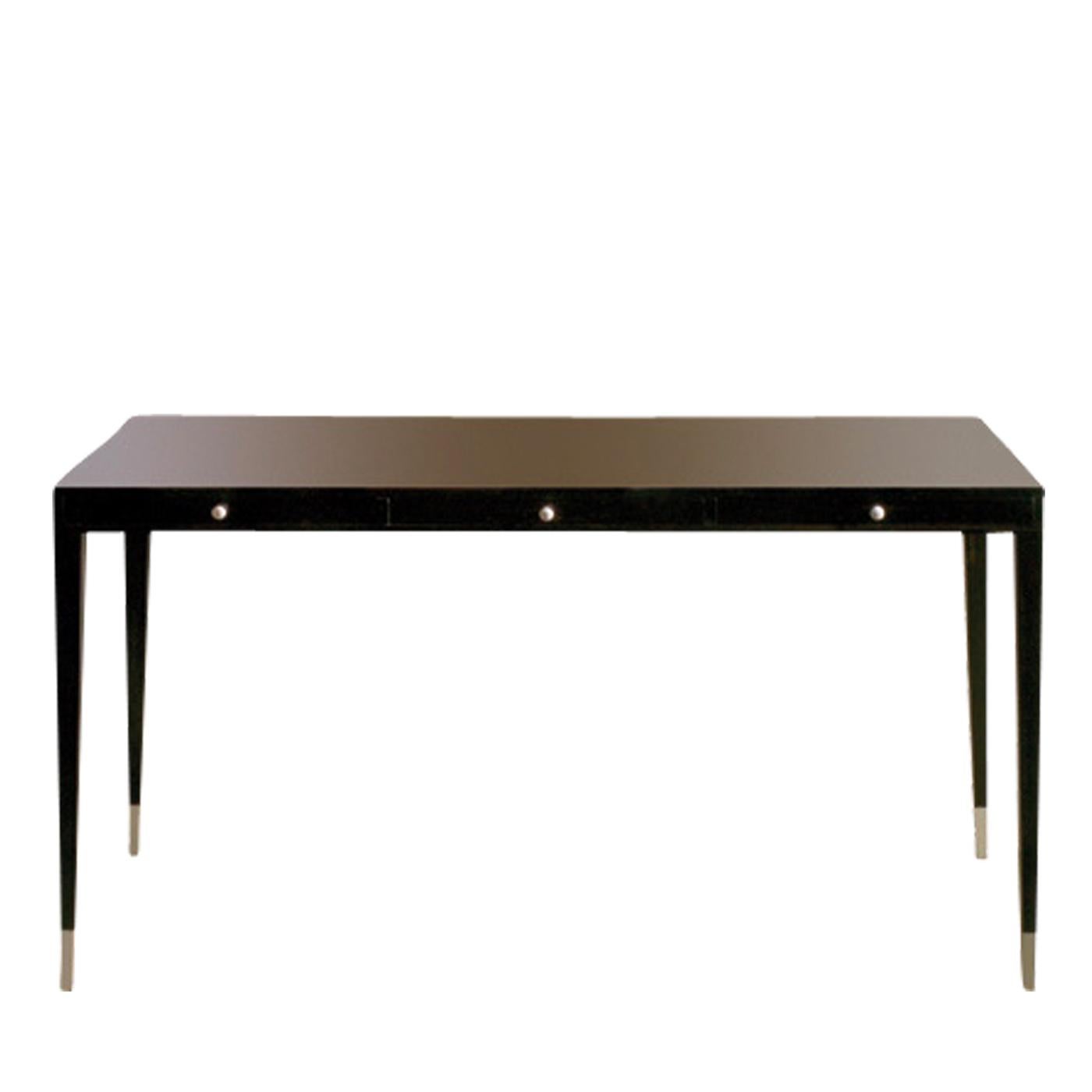 Elegant and timeless, this desk will be a sophisticated choice for any interior. Either in an office, private study, or behind a sofa in the living room, this piece will be functional and decorative, offering a superb display and work surface in
