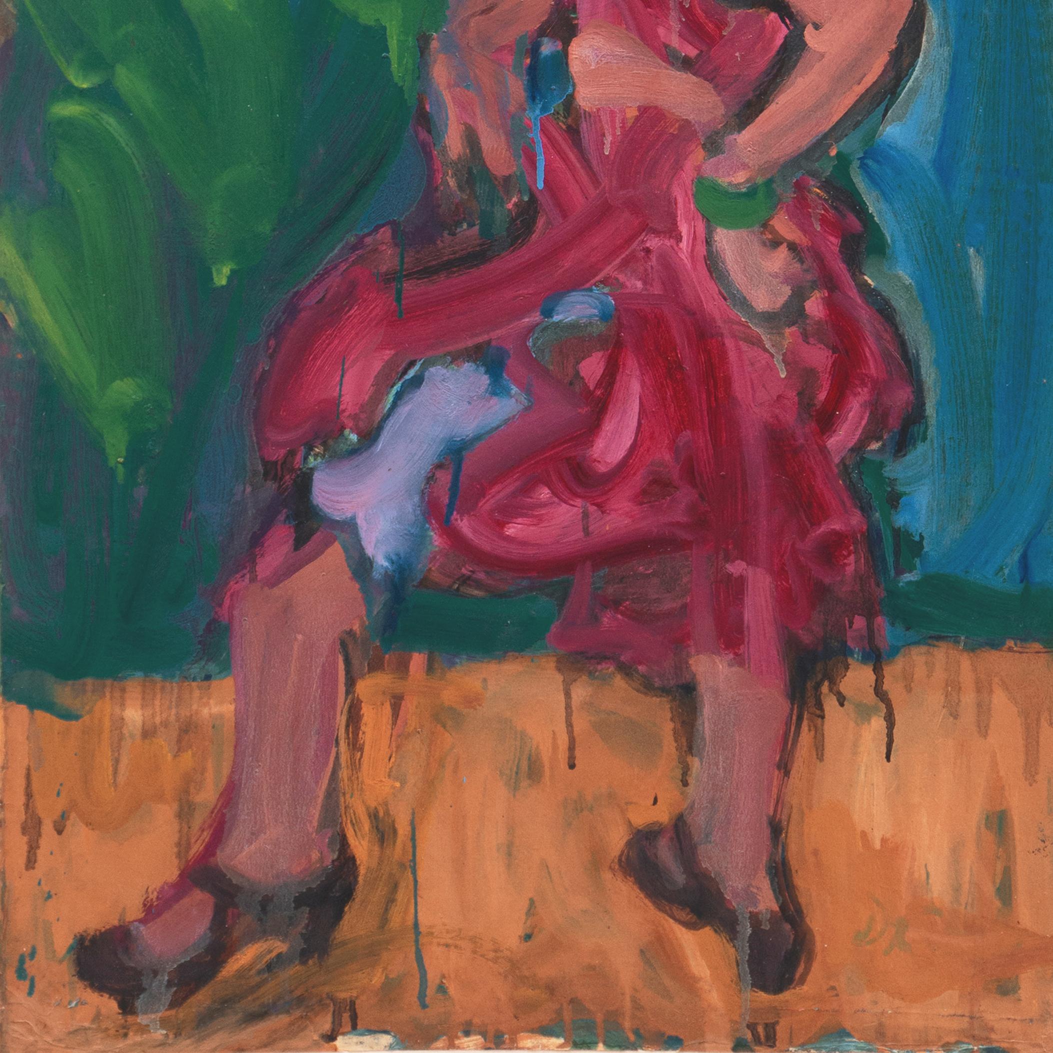 'Flamenco Dancer', Paris, Louvre, Académie Chaumière, Grand Palais, LACMA, SFAA For Sale 2