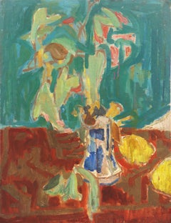 'Flowers in a Blue and White Jug', Louvre, Academie Chaumiere, California, LACMA