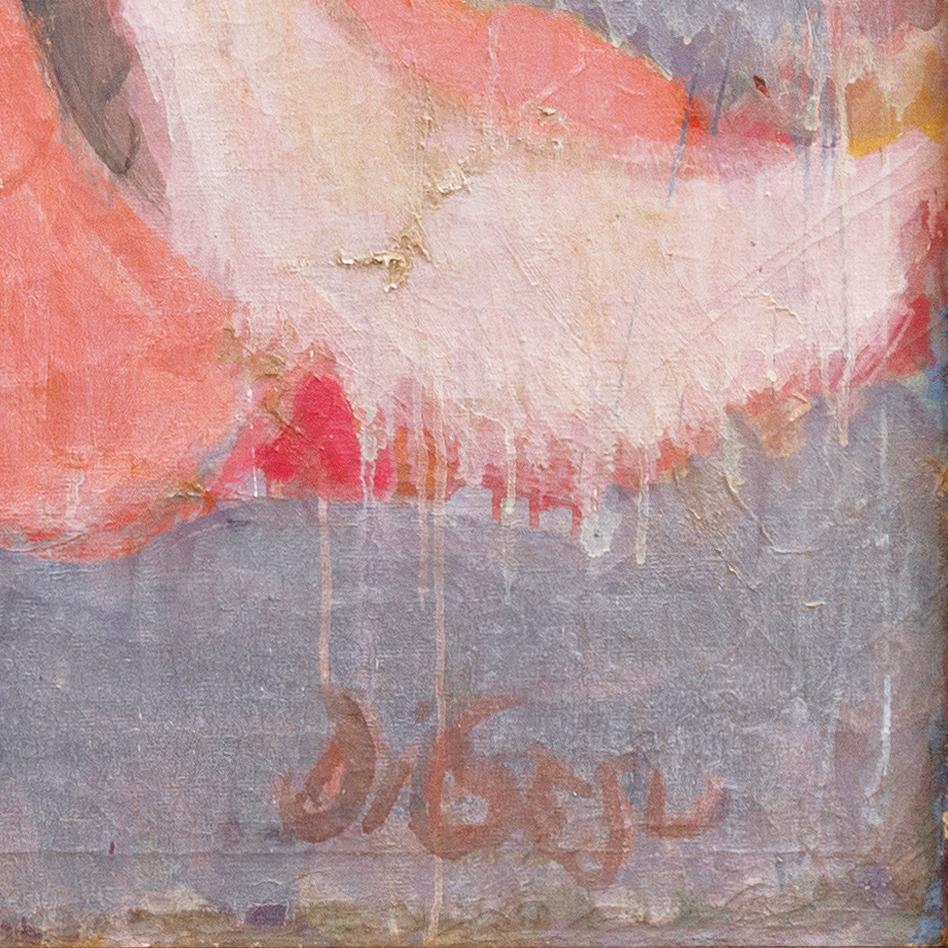 'Janet Seated', Paris, Louvre, Salon d'Automne, Académie Chaumière, LACMA, SFAA - Painting by Victor Di Gesu