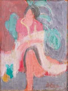 'Janet Seated', Paris, Louvre, Salon d'Automne, Académie Chaumière, LACMA, SFAA 