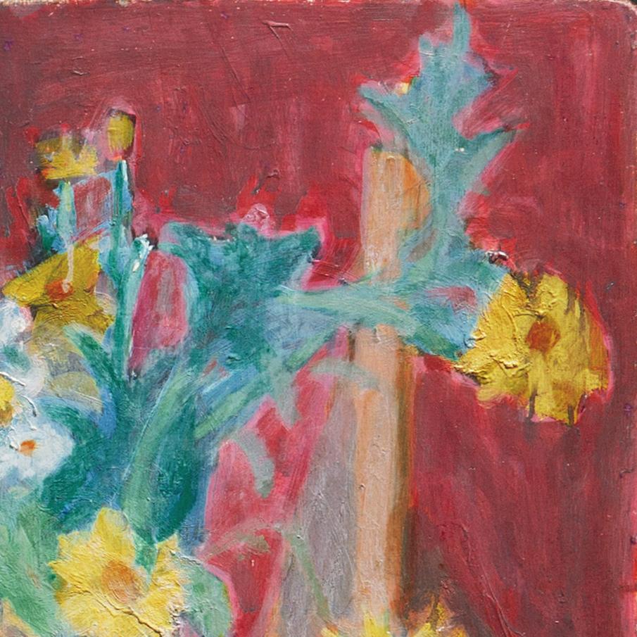 'Marguerites', Paris, Louvre, Salon d'Automne, Carmel, California, LACMA, SFAA - Post-Impressionist Painting by Victor Di Gesu