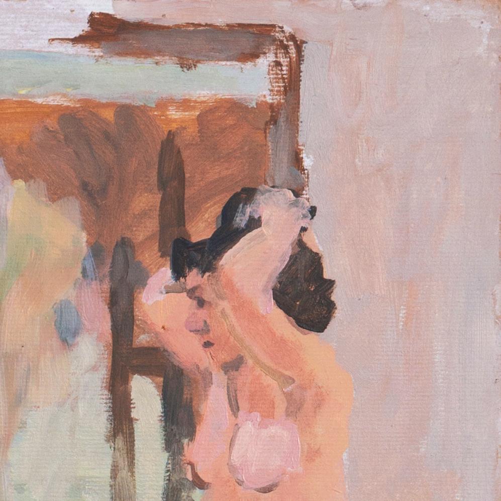 'Nude by a Mirror', Paris, Louvre, Académie Chaumière, California, LACMA, SFAA For Sale 2