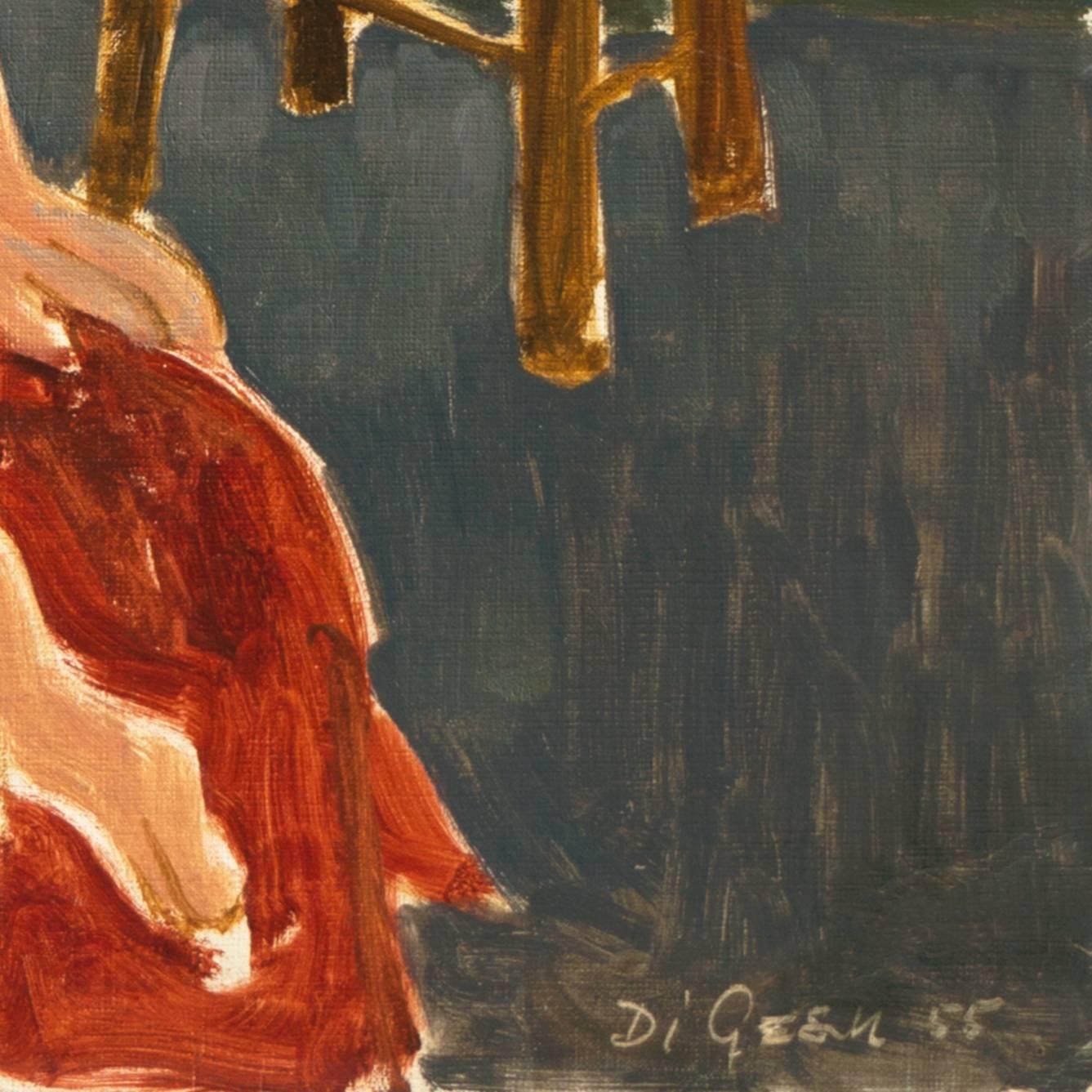 California Post-Impressionist 'Seated Nude', Louvre, Académie Chaumière, LACMA 2