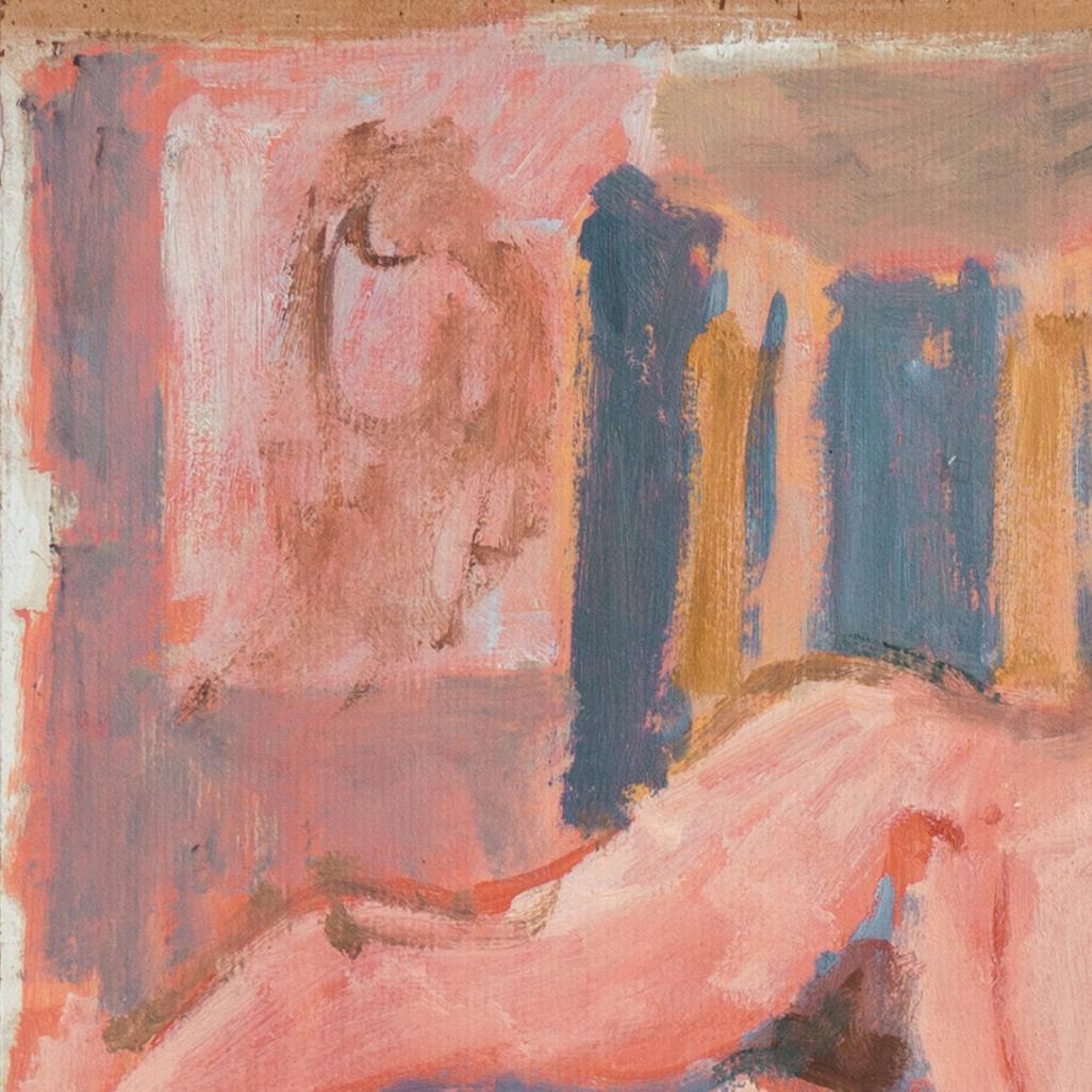 'Reclining Nude', Paris, Louvre, Académie Chaumière, LACMA, SFAA, California For Sale 3