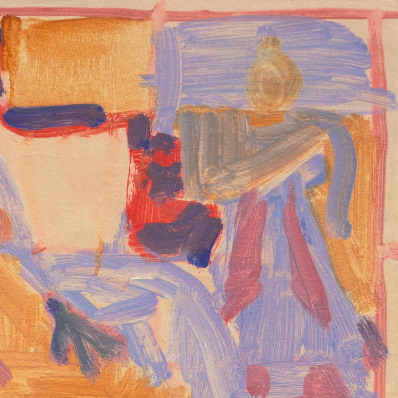 'Reclining Nude', Paris, Louvre, Salon d'Automne, Ac. Chaumière, LACMA, SFAA - Post-Impressionist Painting by Victor Di Gesu