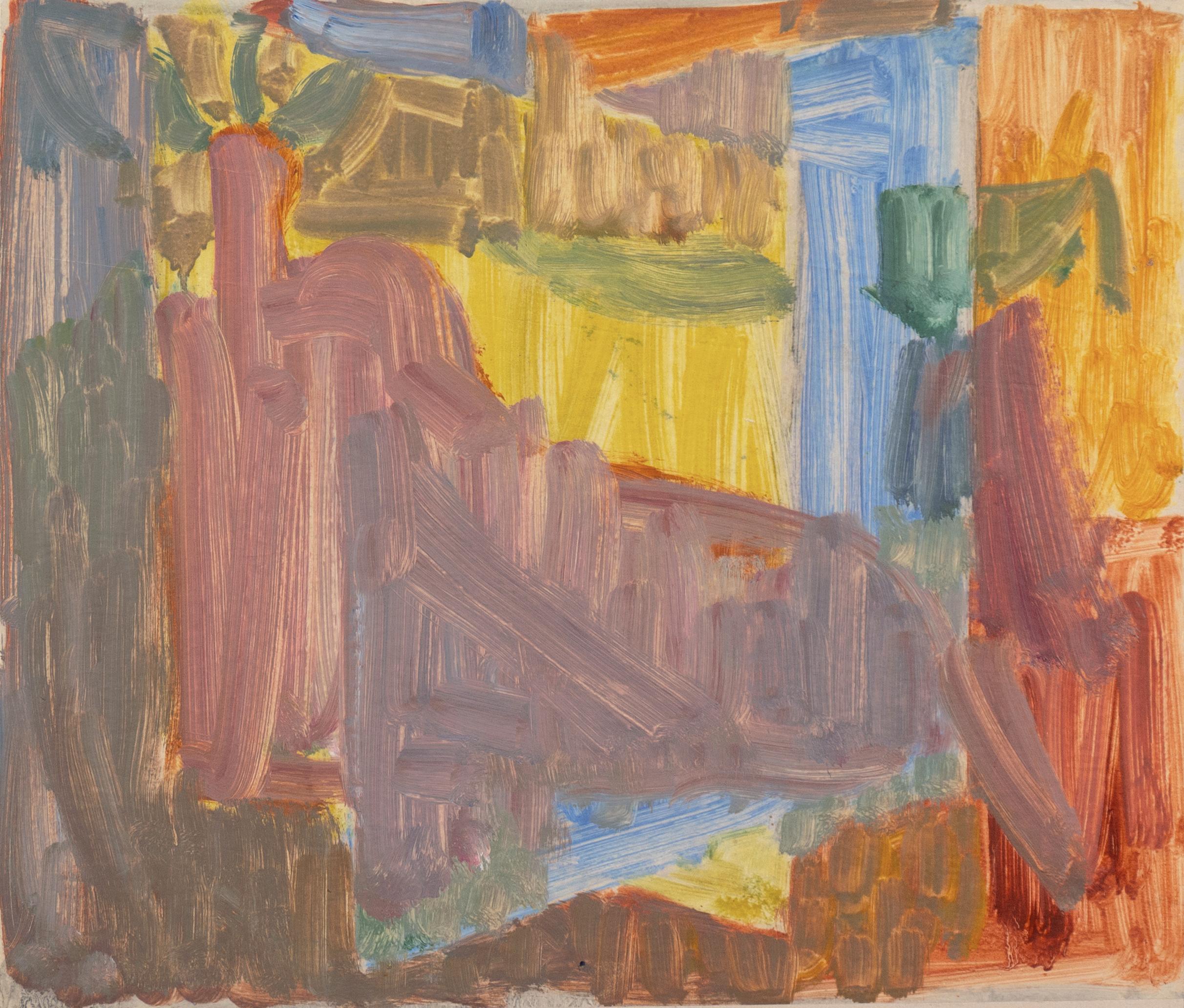 'Reclining Nude', Paris, Louvre, Salon d'Automne, LACMA, SFAA - Painting by Victor Di Gesu