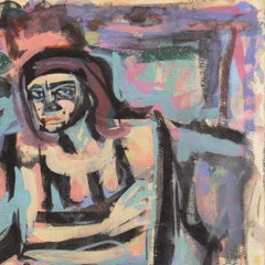 'Seated Nude', Paris, Louvre, Salon d'Automne, Académie Chaumière, LACMA, SFAA