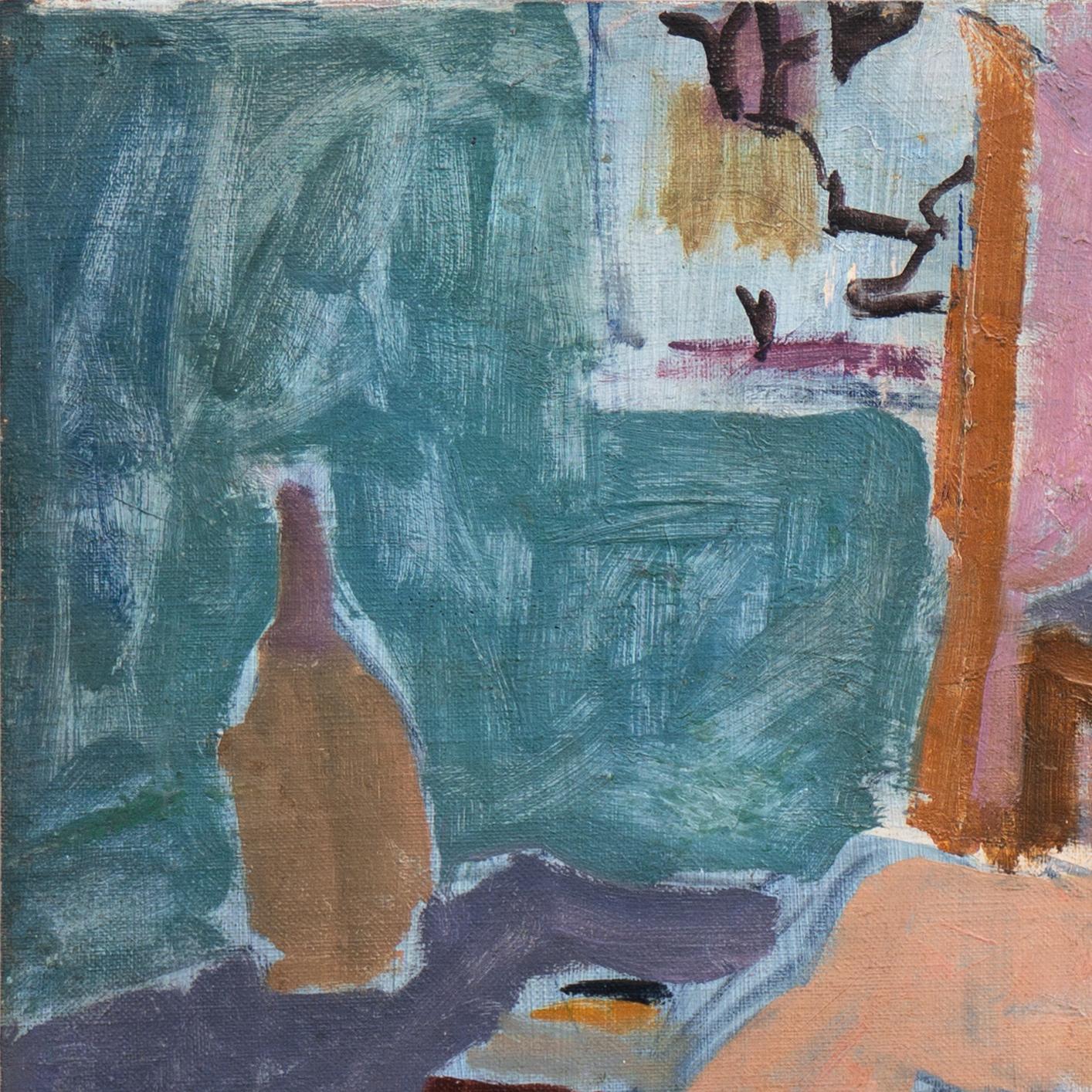 'Seated Nude', Paris, Louvre, Salon d'Automne, Salon des Arts Décoratifs, LACMA - Brown Nude Painting by Victor Di Gesu