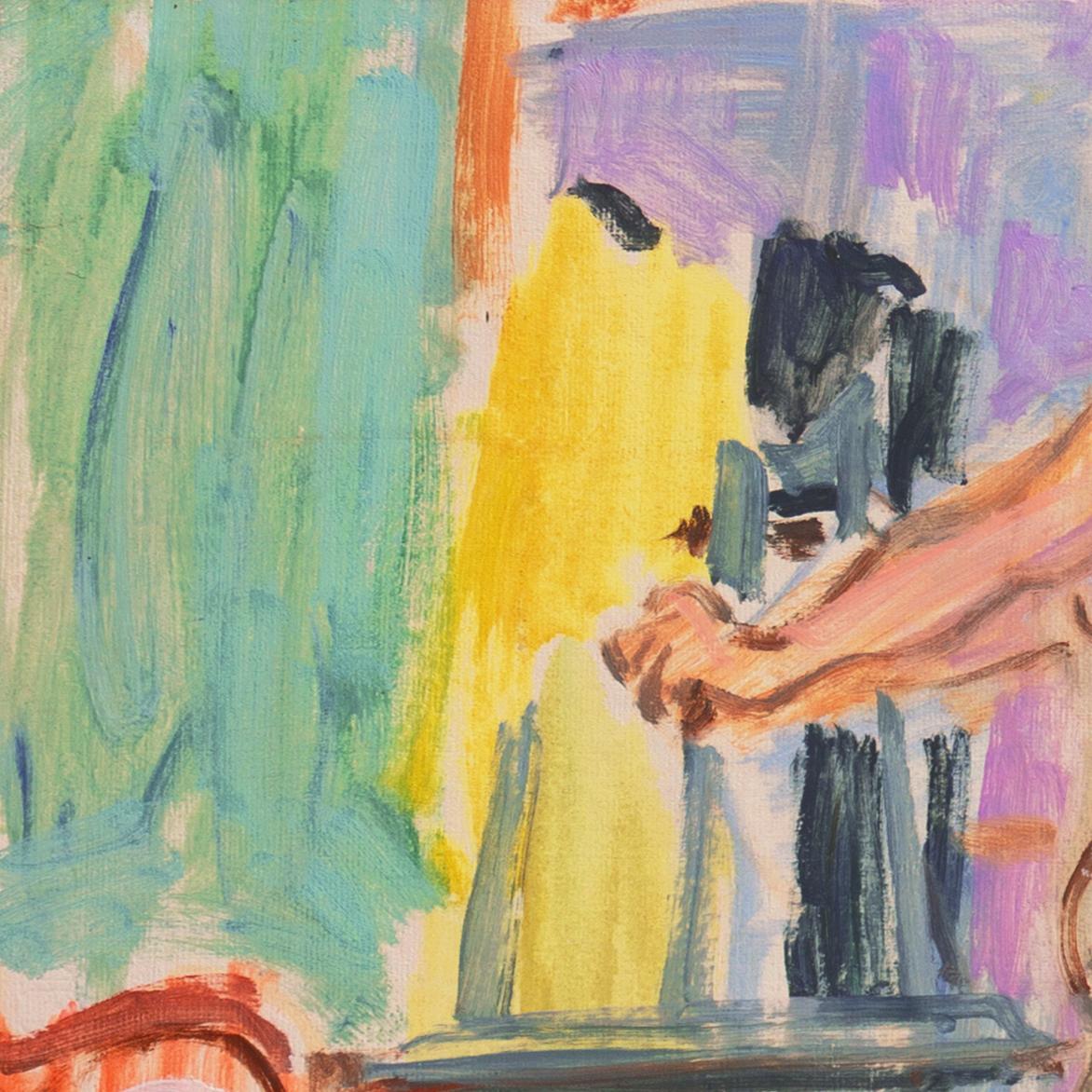 'Standing Nude', Paris, Louvre, Académie Chaumière, California, SFAA, LACMA For Sale 1