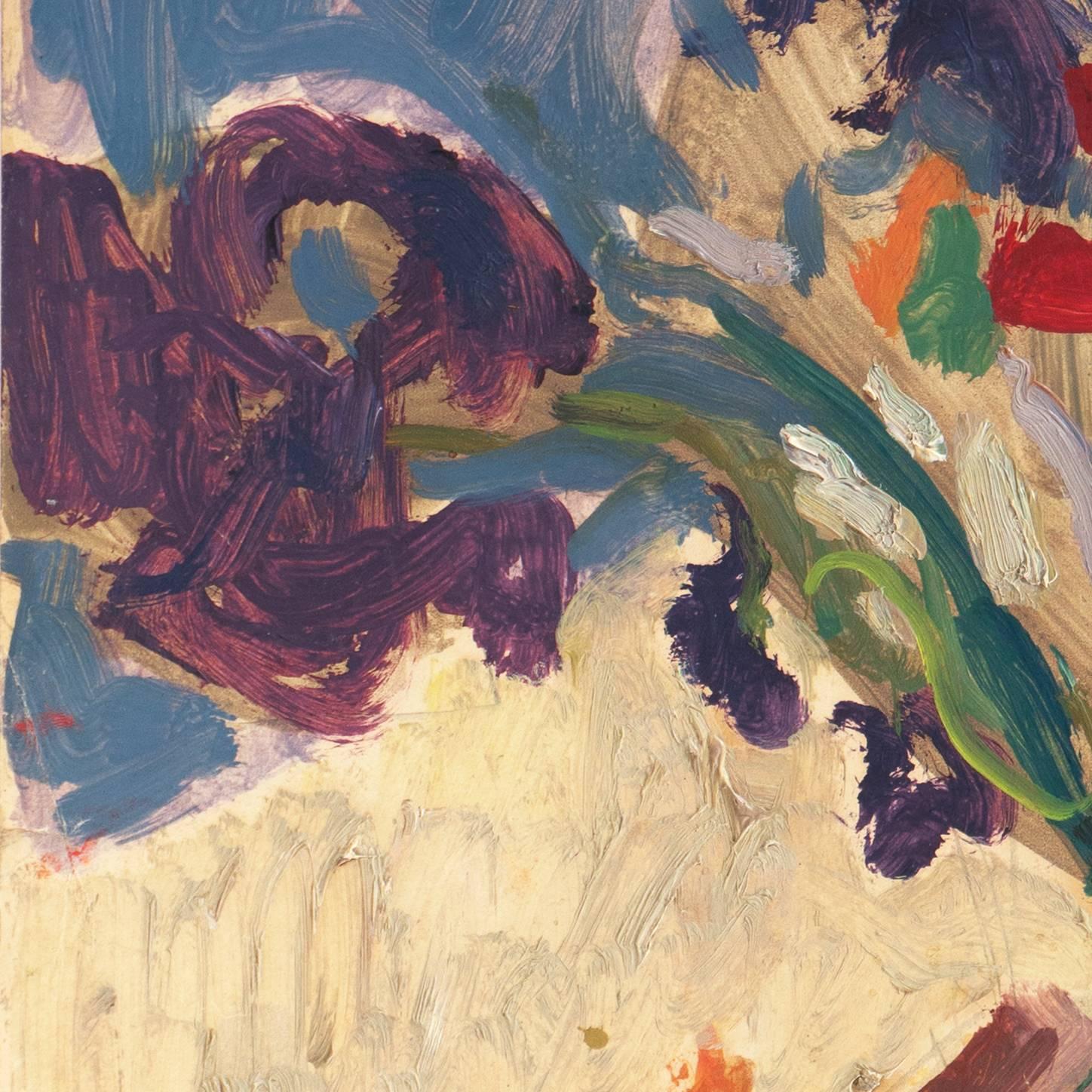 'Still Life, Irises & Poppies', Louvre, Paris, Carmel, California, LACMA, SFAA 1