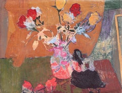  'Still Life of Roses', California Post-Impressionist Louvre, Académie Chaumière