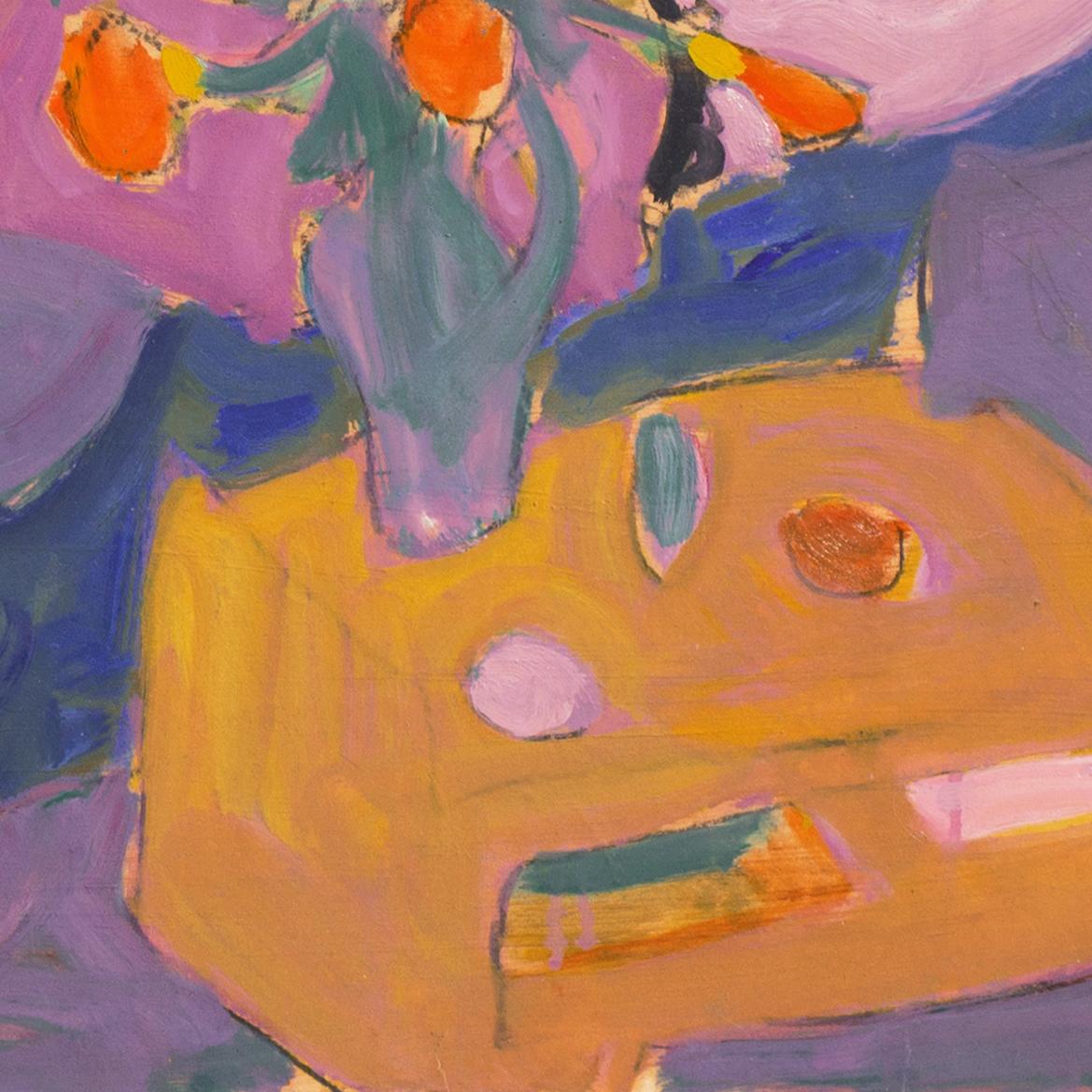 'Woman Reclining', Paris, Louvre, Salon d'Automne, Académie Chaumière, LACMA - Gray Still-Life Painting by Victor Di Gesu