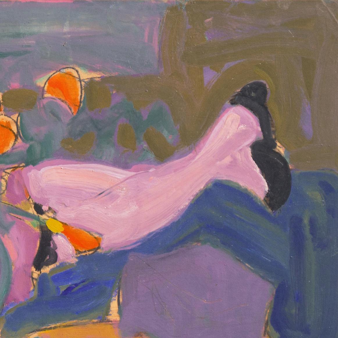 'Woman Reclining', Paris, Louvre, Salon d'Automne, Académie Chaumière, LACMA For Sale 3