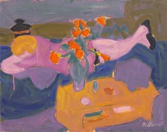 'Woman Reclining', Paris, Louvre, Salon d'Automne, Académie Chaumière, LACMA