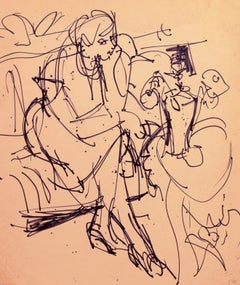 'Woman Seated', Paris, Louvre, Salon d'Automne, Académie Chaumière, LACMA, SFAA