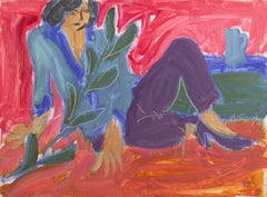 'Woman Seated', Paris, Louvre, Salon d'Automne, Académie Chaumière, LACMA, SFAA