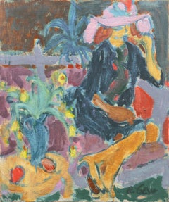 'Woman Seated', Paris, Louvre, Académie Chaumière, California, LACMA, SFAA