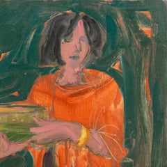 Frau mit Buch", Paris, Louvre, Académie Chaumière, Kalifornien, LACMA, SFAA