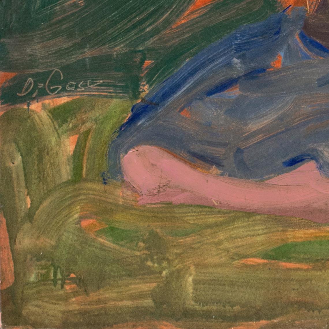 'Woman with Book', Paris, Louvre, Académie Chaumière, California, LACMA, SFAA For Sale 2