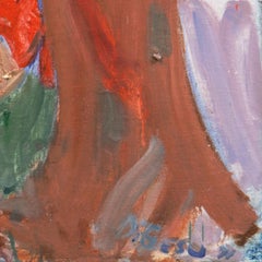 Joven sentada", París, Louvre, Salón de Otoño, Ac. Chaumière, LACMA, SFAA