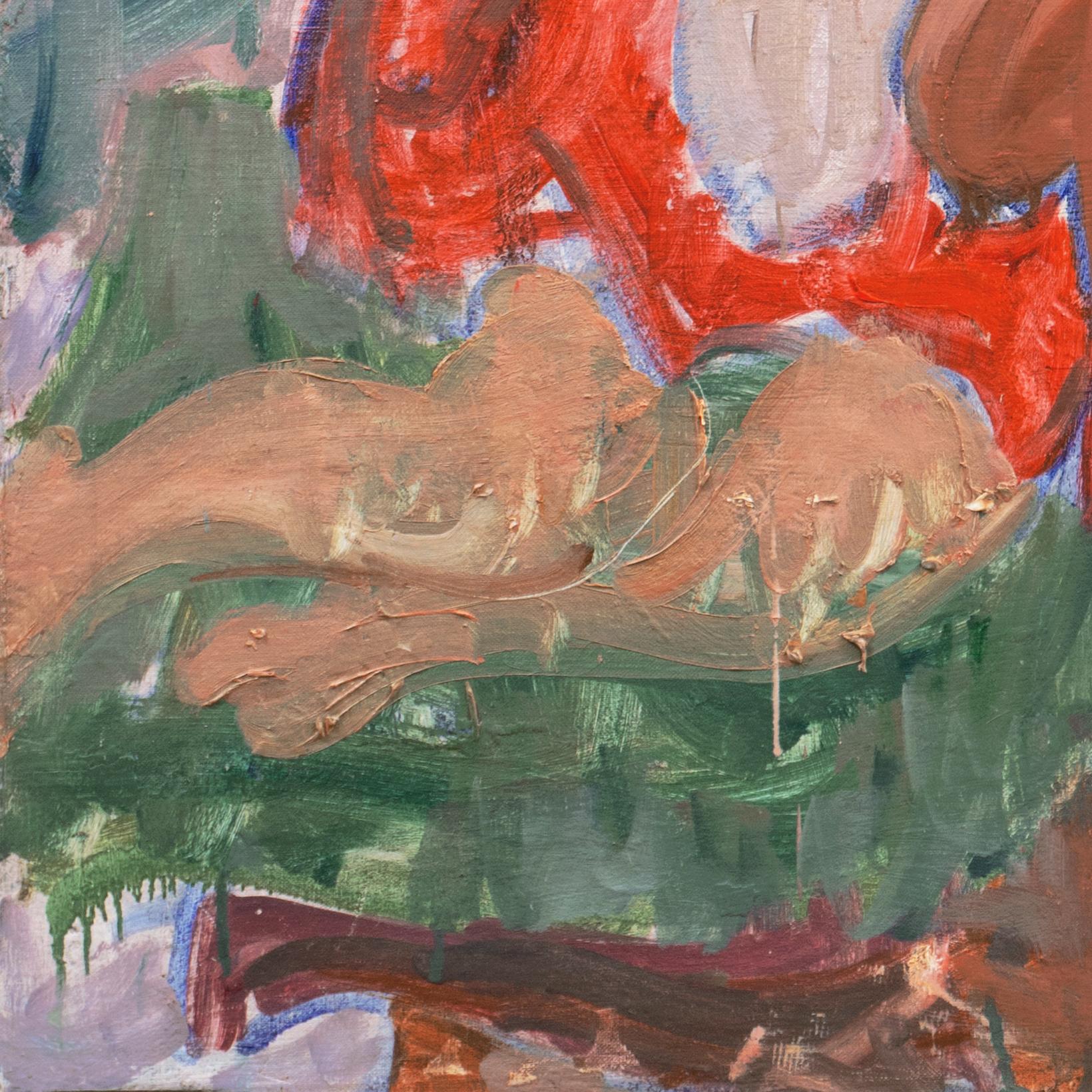 'Young Girl Seated', Paris, Louvre, Salon d'Automne, Ac. Chaumière, LACMA, SFAA For Sale 1