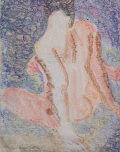Nudo seduto", Parigi, Louvre, Salon d'Automne, Academie Chaumière, LACMA, SFAA