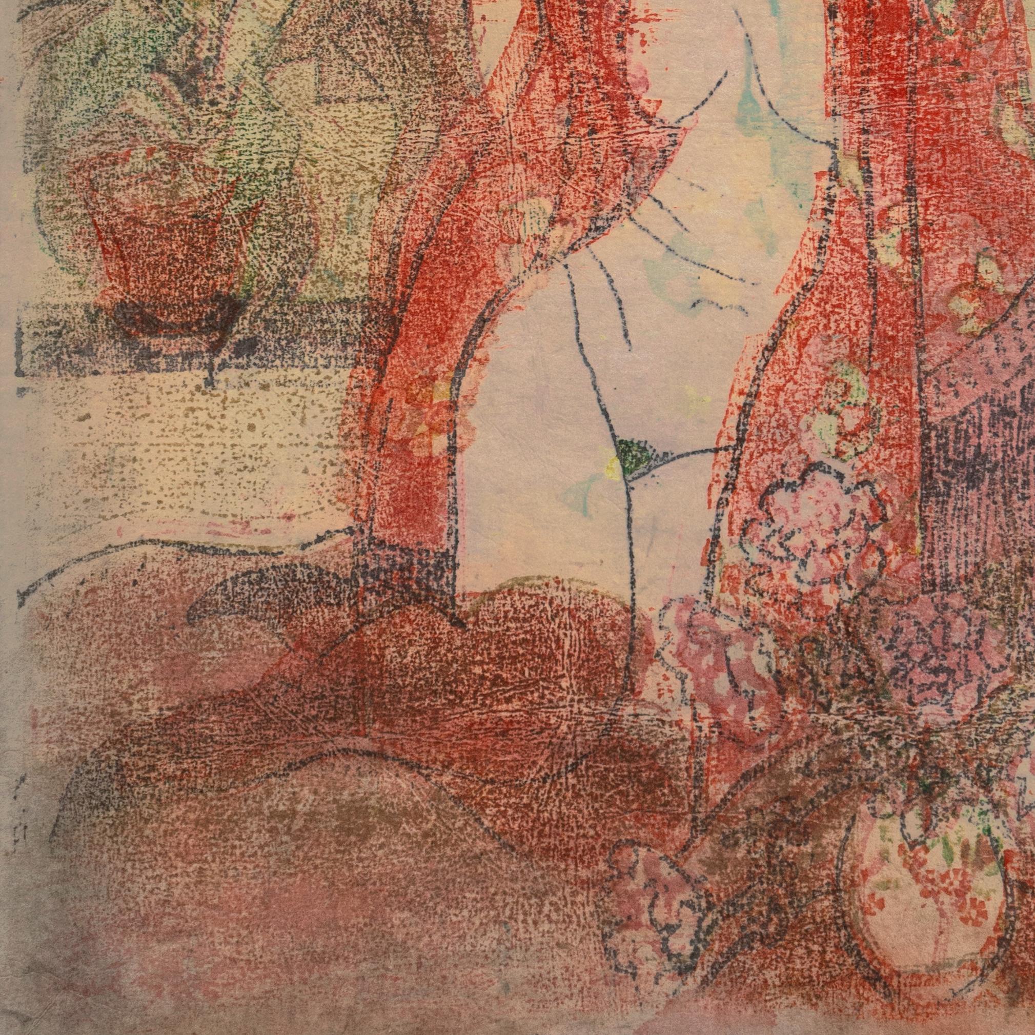 Mujer con kimono