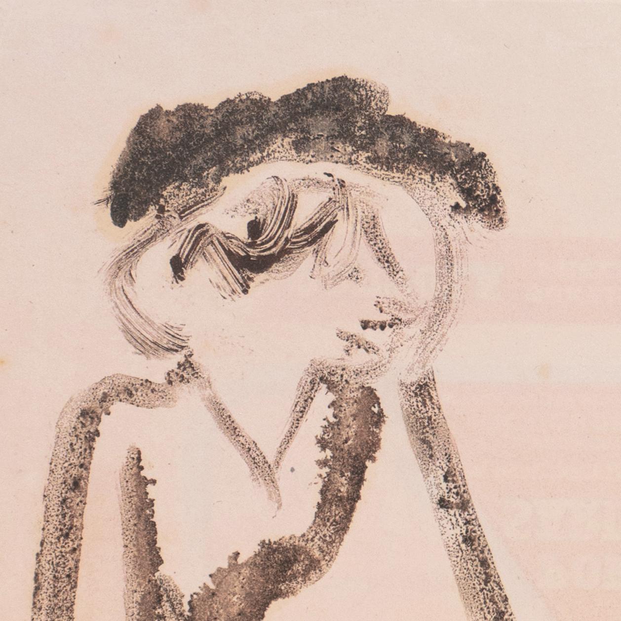 Mujer sentada