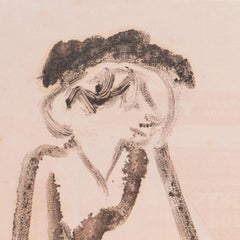 Donna seduta", Parigi, Louvre, Académie de la Grande Chaumière, SFAA, LACMA