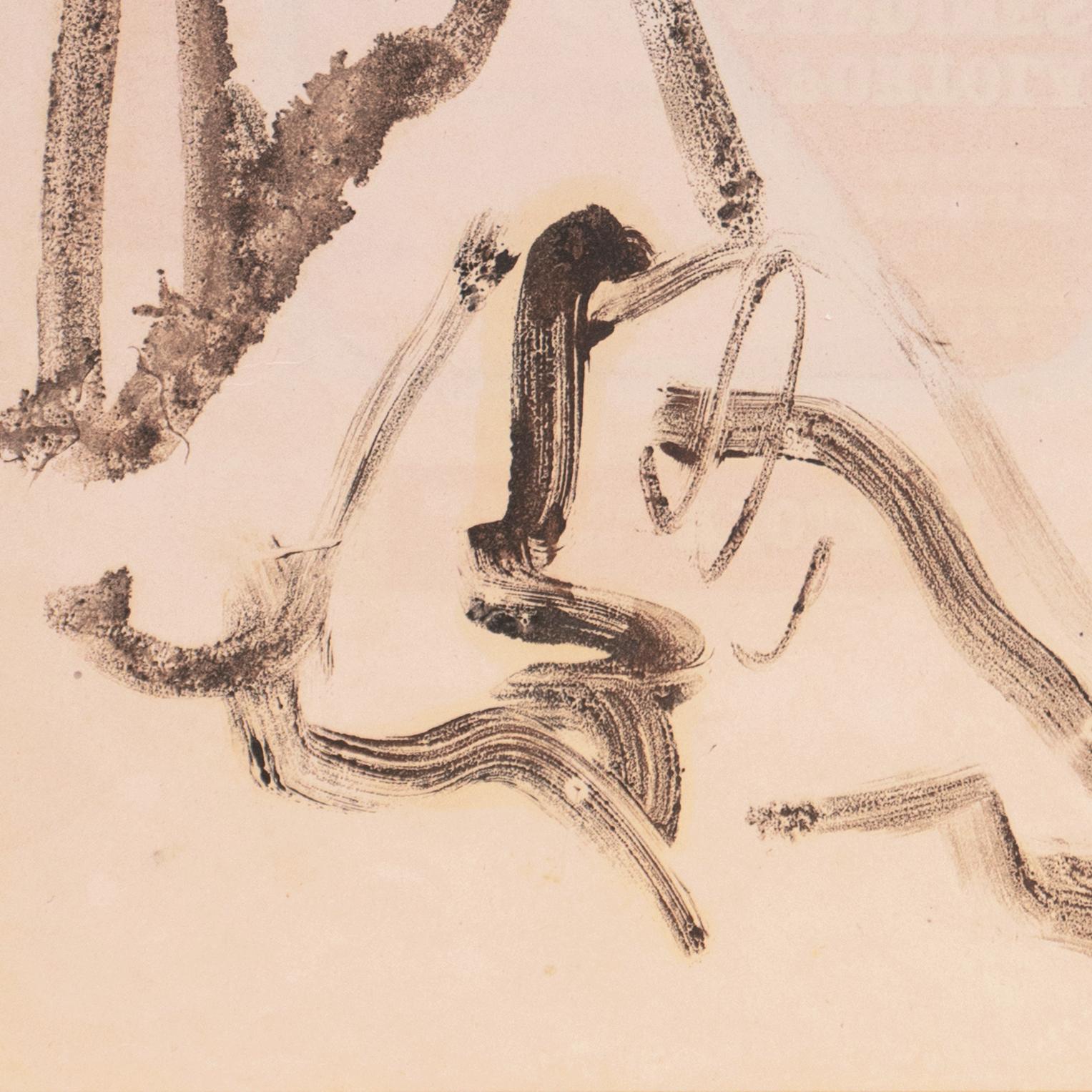 Estampado, en el reverso, con el sello de propiedad de Victor Di Gesu (estadounidense, 1914-1988) y creado hacia 1950 en papel de sardina de Cannery Row. 

Ganador del Premio Othon Friesz, Victor di Gesu asistió primero al Centro de Arte de Los