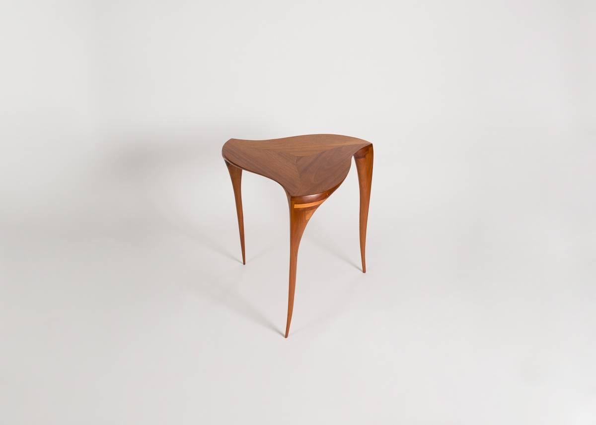 American Victor DiNovi, Triangular Occasional Table, United States, 1980s For Sale
