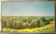 Newlands Corner- Victor Egorov, Russian, English Countryside, Landscape, Hills