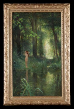 Antique Bathing in the Forest