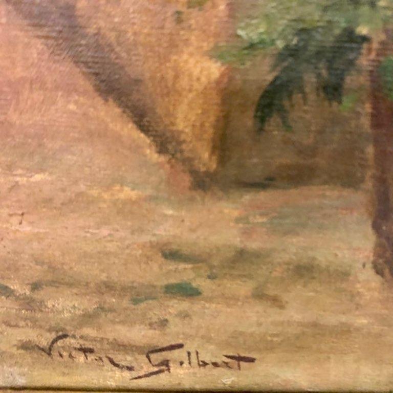 Scena di marcia - Painting di Victor Gabriel Gilbert