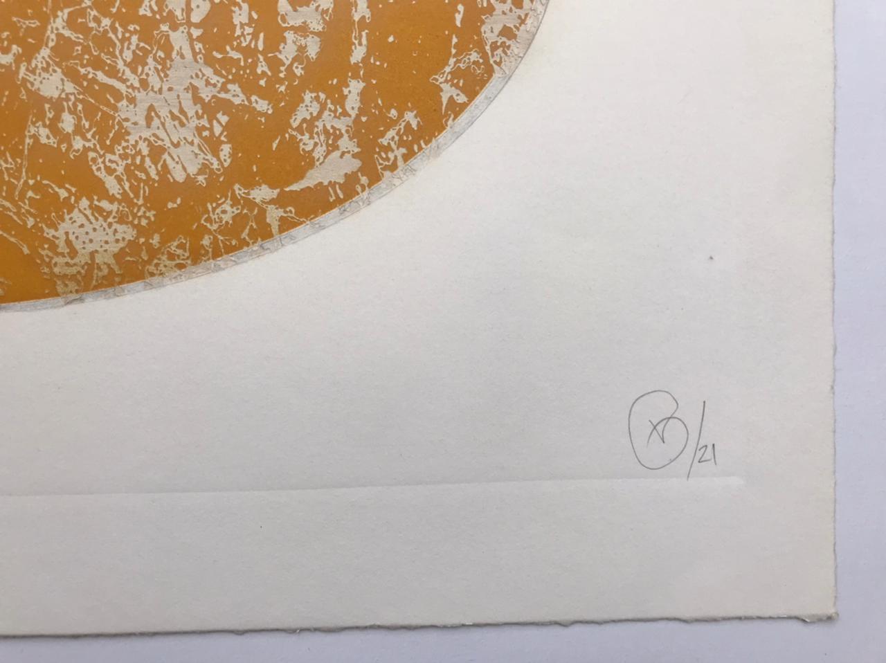 Victor Guadalajara Artista mexicano 2021 Serigrafía original firmada a mano en venta 8